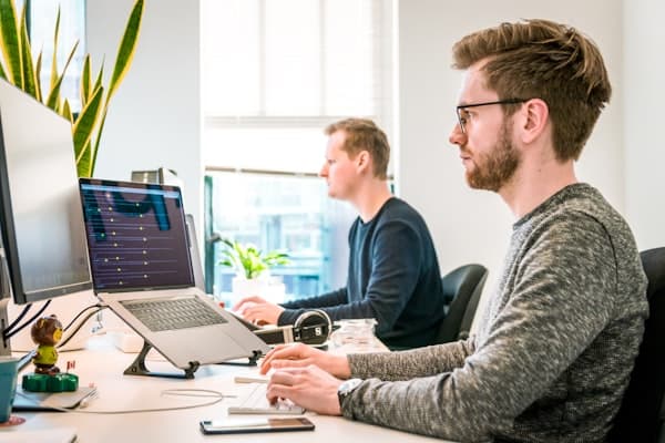 People collaborating and connecting